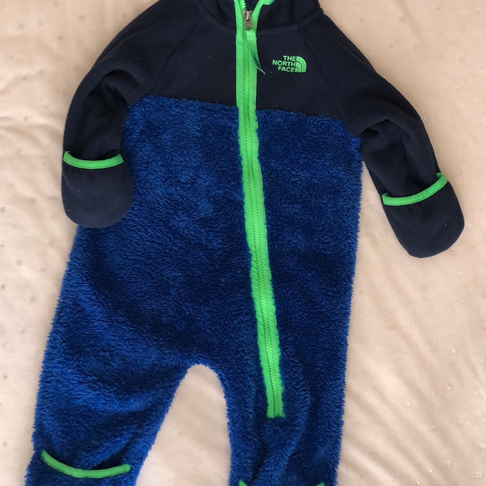 6-12 month North Face snow suit